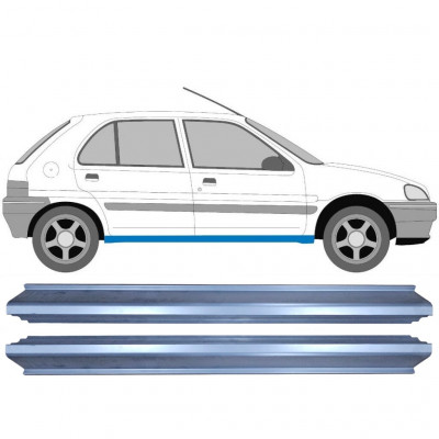 Painel de reparação da soleira para Peugeot 106 1991- / Conjunto 11334