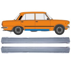 Painel de reparação da soleira para Fiat 125p 1968-1991 / Esquerda+Direita / Conjunto 12542