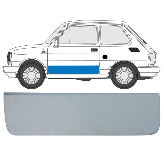 Painel de reparação das portas para Fiat 126p 1972-2000 / Esquerdo 17261