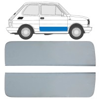 Painel de reparação das portas para Fiat 126p 1972-2000 / Esquerda+Direita / Conjunto 17262