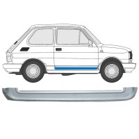 Painel de reparação interna das portas dianteiras para Fiat 126p 1972-2000 / Direito 17263