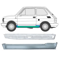 Painel de reparação interna e externa da soleira para Fiat 126p 1972-2000 / Esquerdo / Conjunto 11717