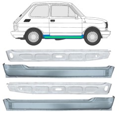 Painel de reparação interna e externa da soleira para Fiat 126p 1972-2000 / Conjunto 11718