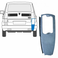 Painel de reparação do canto traseiro para Fiat 126p 1972-2000 / Direito 7577