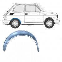 Painel de reparação do guarda-lamas traseiro para Fiat 126p 1972-2000 / Direito 7579