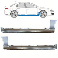 Soleira completa com reparação de guarda-lamas dianteiro para Alfa Romeo 159 2005-2012 / Esquerda+Direita / Conjunto 11301