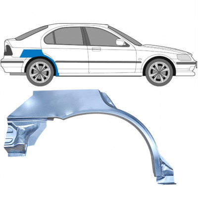 Painel de reparação do guarda-lamas traseiro para Honda Civic 1995-2001 / Direito 5257