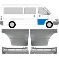 Painel de reparação interna e externa das portas dianteiras para Mercedes Sprinter 1995-2006 / Esquerda+Direita / Conjunto 10510