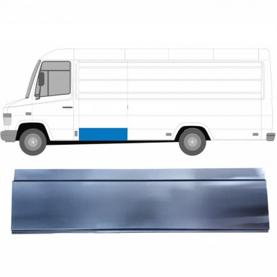 Painel de reparação lateral externa para Mercedes Vario 1996- / Esquerda = Direita (simétrico) /  5626