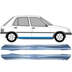 Soleira completa para Peugeot 205 1983-1998 / Esquerda+Direita / Conjunto 9550