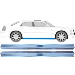Painel de reparação da soleira para Chrysler 300C 2004-2011 / Esquerda = Direita (simétrico) / Conjunto 9515