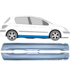 Soleira completa para Peugeot 307 2001-2008 / Esquerda+Direita / Conjunto 9246