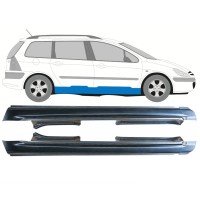 Soleira completa para Peugeot 307 2001-2008 / Esquerda+Direita / COMBI / Conjunto 16969