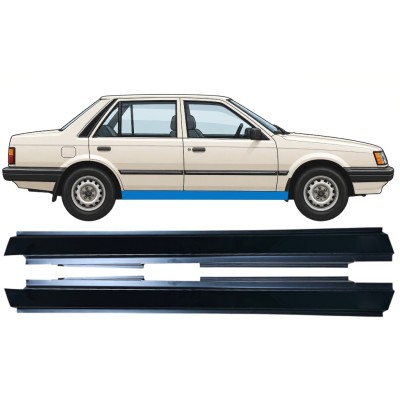 Soleira completa para Mazda 323 BF 1985-1989 / Esquerdo / Direito / Esquerda+Direita / Conjunto 12961