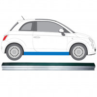 Painel de reparação da parte inferior da soleira para Fiat 500 2007-2018 / Esquerda = Direita (simétrico) 12946