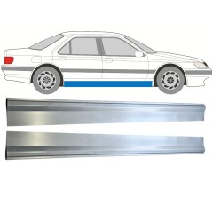 Painel de reparação da parte inferior da soleira para Peugeot 605 1989-1999 / Esquerda+Direita / Conjunto 15219