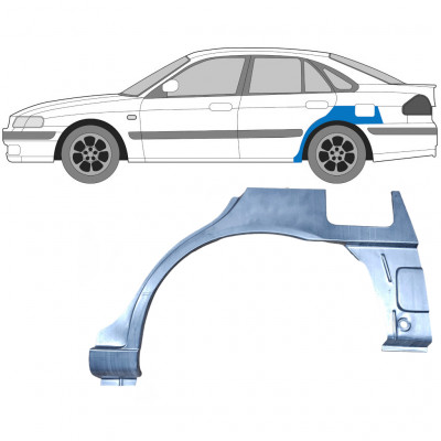 Painel de reparação do guarda-lamas traseiro para Mazda 626 1997-2002 / Esquerdo 6692