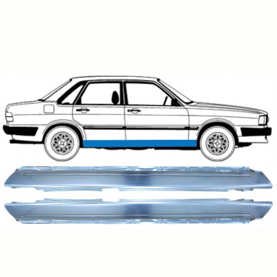 Soleira completa para Audi 80 B2 1978-1986 / Esquerda+Direita / Conjunto 9116