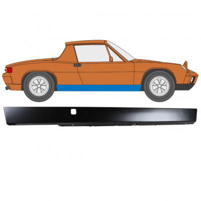 Soleira completa para Porsche 914 1969-1976 / Direito 12733