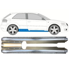 Soleira completa para Audi A3 8P 2003-2012 / Esquerda+Direita / Conjunto 14563