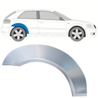 Painel de reparação do guarda-lamas traseiro para Audi A3 8P 2003-2012 / Direito 16319