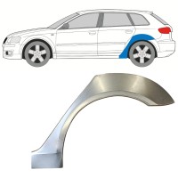 Painel de reparação do guarda-lamas traseiro para Audi A3 8P 2003-2012 / Esquerdo 15209