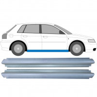 Painel de reparação da soleira para Audi A3 8L 1996-2003 / Esquerda = Direita (simétrico) / Conjunto 10398