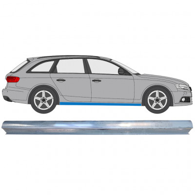 Painel de reparação da soleira para Audi A4 B8 2007-2016 / Esquerda = Direita (simétrico) 7590