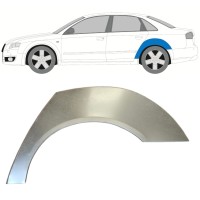 Painel de reparação do guarda-lamas traseiro para Audi A4 B7 2004-2007 / Esquerdo 14744