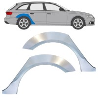 Painel de reparação do guarda-lamas traseiro para Audi A4 B8 2007-2016 / Esquerda+Direita / Conjunto 16324