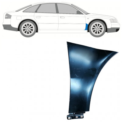 Painel de reparação do guarda-lamas dianteiro para Audi A6 C5 1997-2004 / Direito 7591