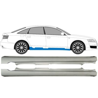 Soleira completa para Audi A6 C6 2004-2010 / Esquerda+Direita / Conjunto 15035