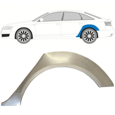 Painel de reparação do guarda-lamas traseiro para Audi A6 C6 2004-2010 / Esquerdo 14742