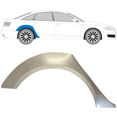 Painel de reparação do guarda-lamas traseiro para Audi A6 C6 2004-2010 / Direito 14741