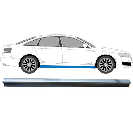 Painel de reparação da soleira para Audi A6 C6 2004-2010 / Direito 14983 Painel de reparação da soleira para Audi A6 C6 2004-2010 / Direito 14983