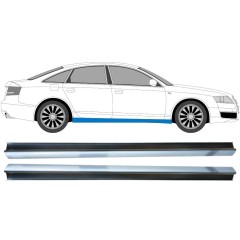 Painel de reparação da soleira para Audi A6 C6 2004-2010 / Esquerda+Direita / Conjunto 14985