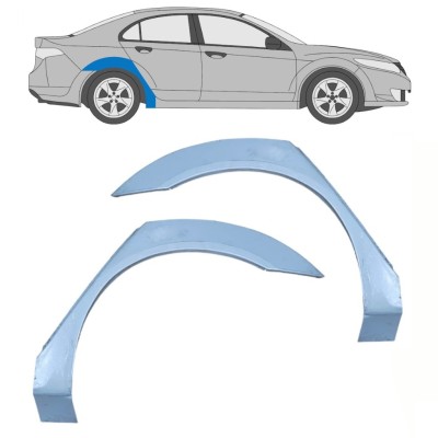 Painel de reparação do guarda-lamas traseiro para Honda Accord 2008-2016 / Esquerda+Direita / Conjunto 16289