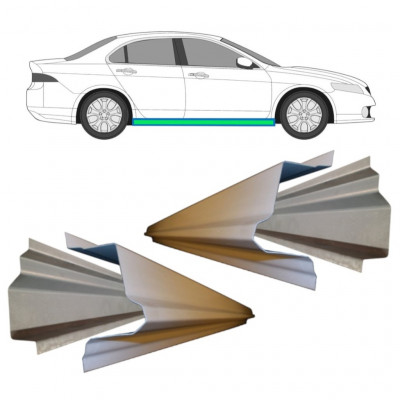 Painel de reparação interna e externa da soleira para Honda Accord 2002-2008 / Conjunto 11731