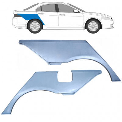 Painel de reparação do guarda-lamas traseiro para Honda Accord 2002-2008  / Esquerda+Direita / SEDAN / Conjunto 10441