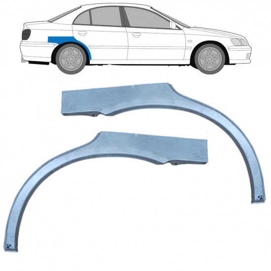 Painel de reparação do guarda-lamas traseiro para Honda Accord 1998-2002 / Esquerda+Direita / Conjunto 9242