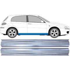 Painel de reparação da soleira para Alfa Romeo 147 2000-2010 / Esquerda+Direita / Conjunto 11341