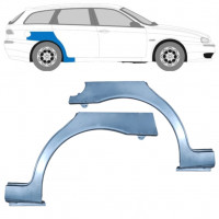 Painel de reparação do guarda-lamas traseiro para Alfa Romeo 156 1997-2005 / Esquerda+Direita / Conjunto 9437