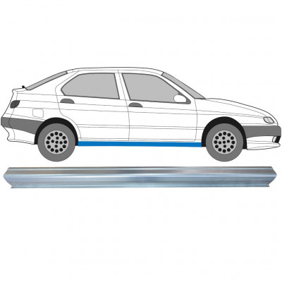 Painel de reparação da soleira para Alfa Romeo 145/146 1994-2000 / Esquerda = Direita (simétrico) 6417