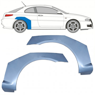 Painel de reparação do guarda-lamas traseiro para Alfa Romeo Gt 2003-2010 / Conjunto 10359