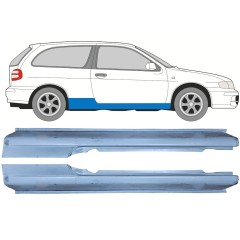 Soleira completa para Nissan Almera N15 1995-1999 / Esquerda+Direita / Conjunto 10608