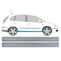 Painel de reparação da soleira para Nissan Almera Tino 2000-2006 / Esquerda = Direita (simétrico) / Conjunto 10649