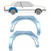 Painel de reparação do guarda-lamas traseiro para Opel Ascona C / Vauxhall Cavalier 1981-1988 / Esquerda+Direita / Conjunto 9704