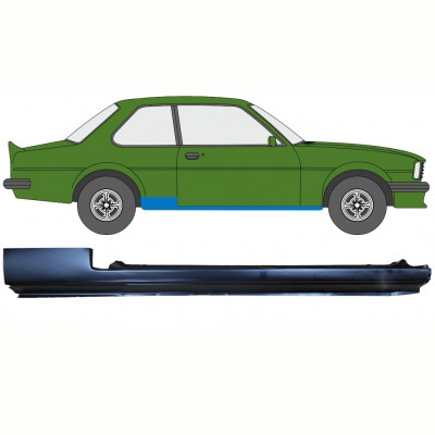 Painel de reparação da soleira para Opel Ascona B 1975-1981 / Direito 8786