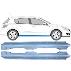 Soleira completa para Opel Astra H 2003-2014 / Esquerda+Direita / Conjunto 9289