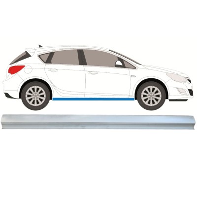 Painel de reparação da soleira para Opel Astra J 2009-2015 / Esquerda = Direita (simétrico) 15220